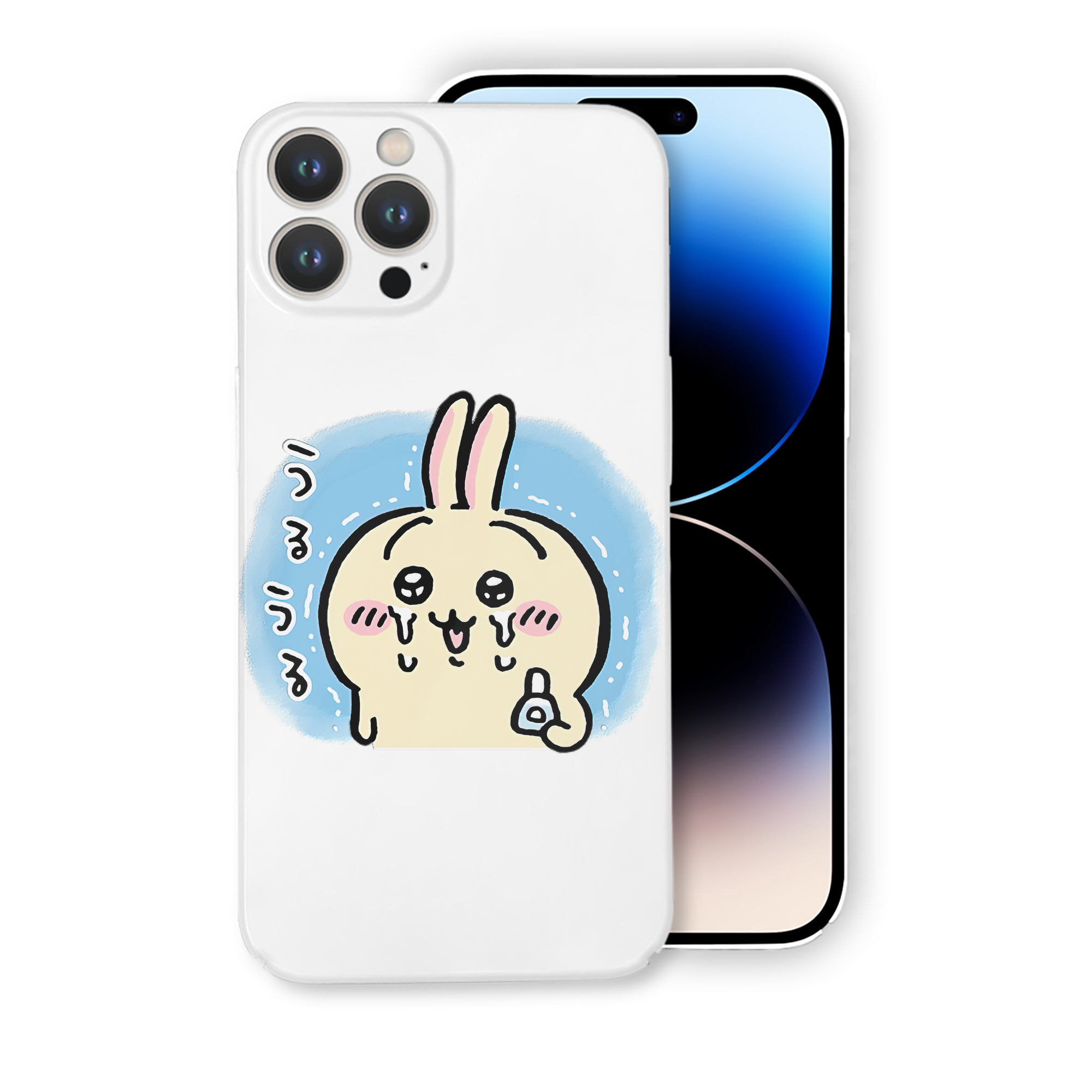 （画像用） ちいかわ うさぎ Chii-kawa usagi 【iPhone 14シリーズ対応】ハードケース